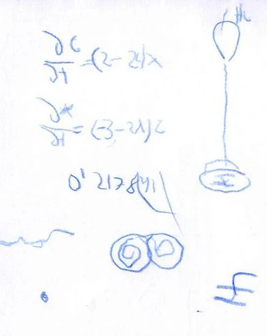 Dibujo original de J.L.Jordán (el artilugio boliviano, arriba dcha.) (2)