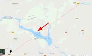Mapa Ovni San Martín