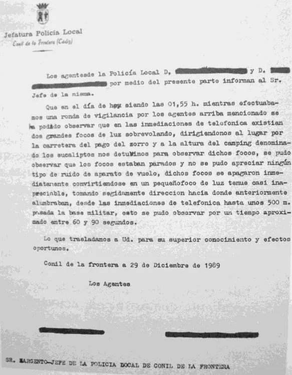 parte policial