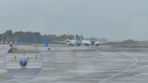 Manchester-Airport-ufo-blue-sphere