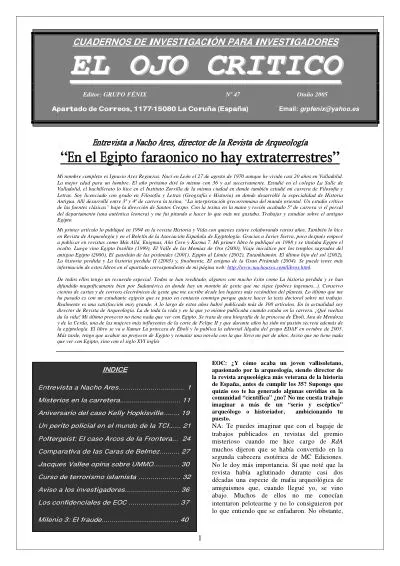 Portada de El Ojo Crítico nº 47